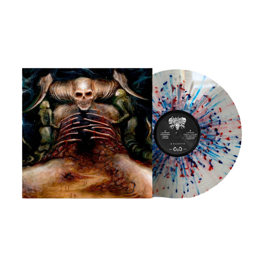 Horrendous - Anareta Exclusive Ultra Clear with Dark Blue/Red/White Splatter Vinyl LP Record