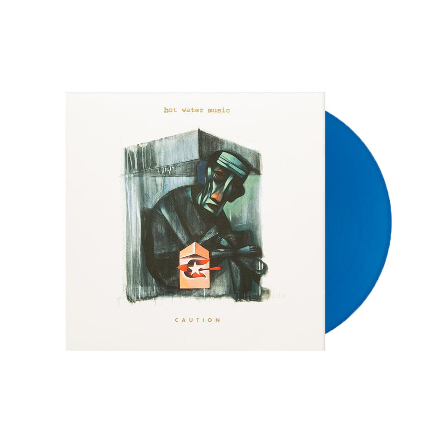 Hot Water Music - Caution Exclusive Blue Color Vinyl LP Limited Edition #500 Copies