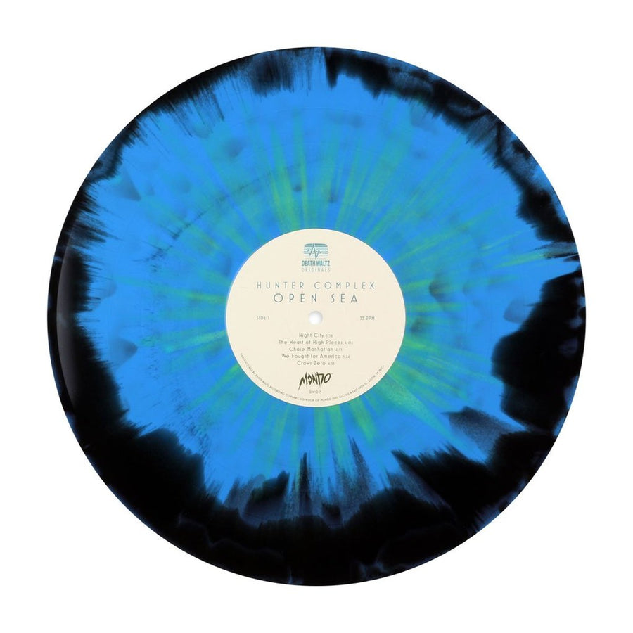 Hunter Complex ‎- Open Sea Limited Edition Blue & Black Swirl With Green Splatter Vinyl LP_Record