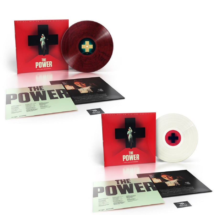 Gazelle Twin & Max De Wardener - The Power OST Exclusive Translucent Red With Black & White Vinyl Bundle Limited Edition #250 Copies Worldwide