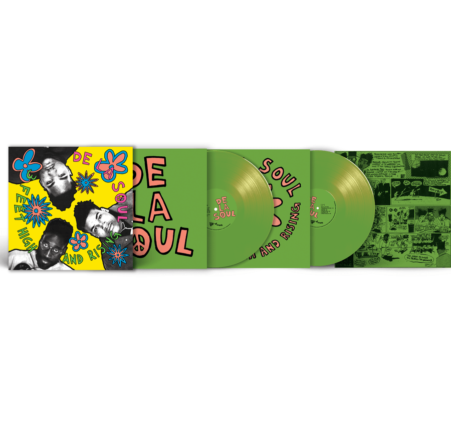 De La Soul - 3 Feet High And Rising Exclusive Limited Edition Green Color 2xLP Vinyl Record