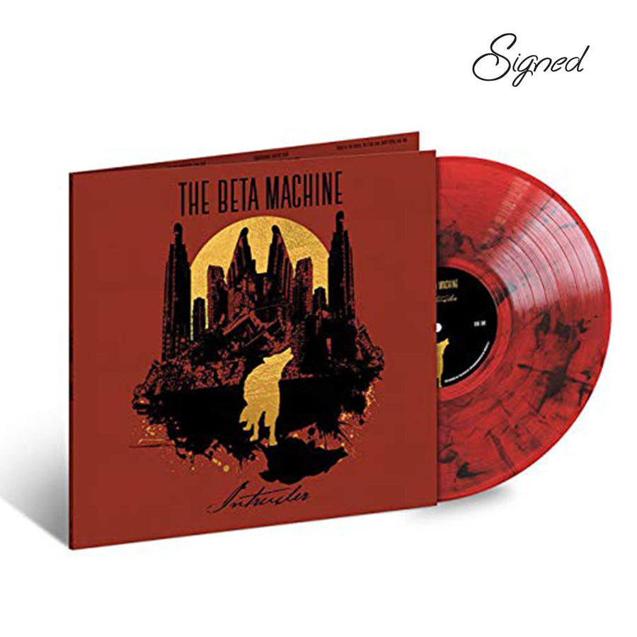 The Beta Machine - Intruder Exclusive Limited Signed Edition Red Marble Swirl Colored Vinyl LP [Vinyl] The Beta Machine