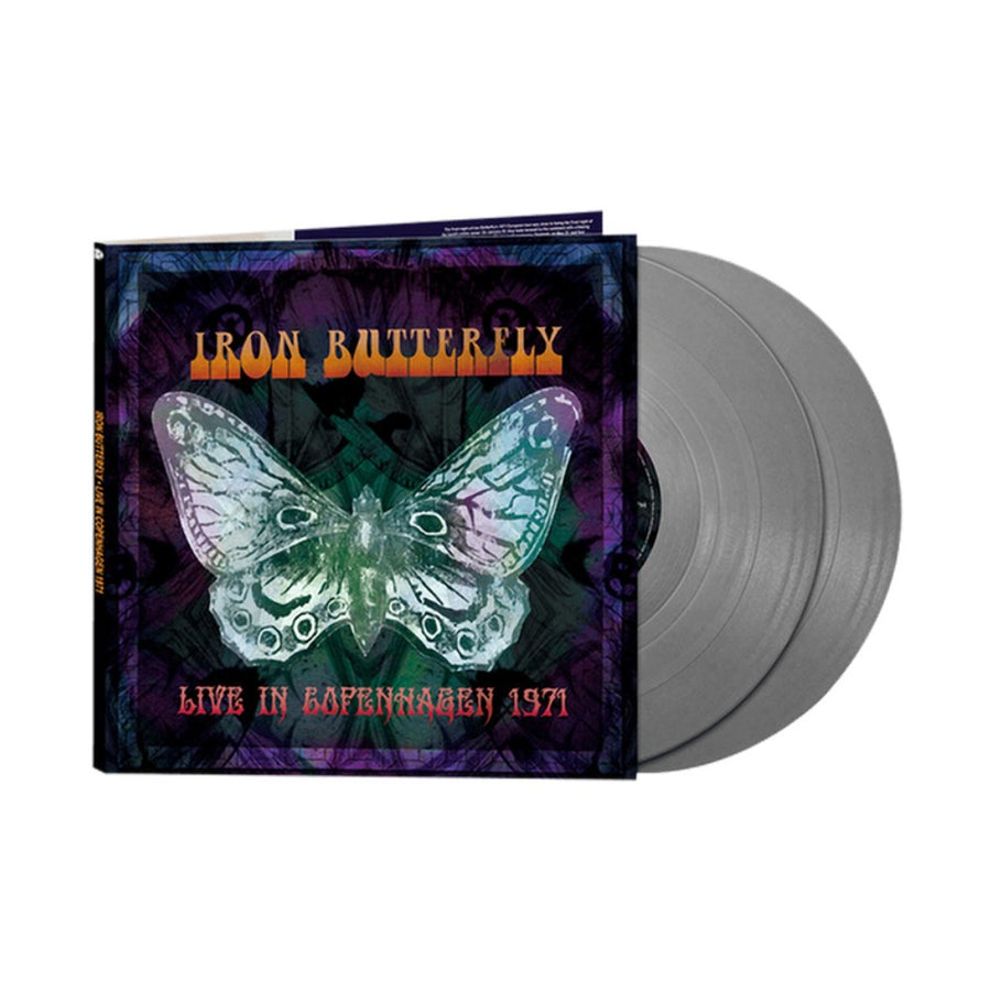 Iron Butterfly - Live in Copenhagen 1971 Exclusive Limited Edition Silver Color Vinyl 2x LP Record
