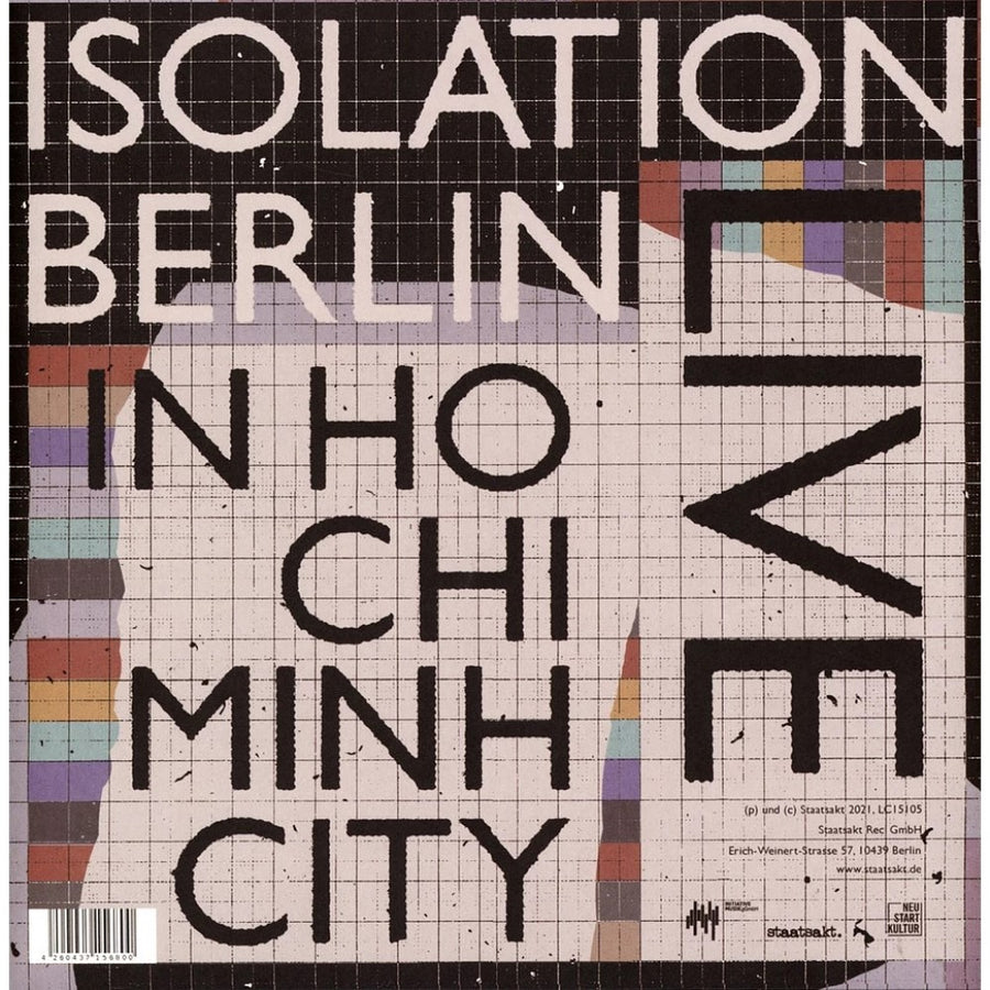 Isolation Berlin - Geheimnis Live In Ho Chi Minh City Exclusive Orange Color Vinyl 2x LP Limited Edition #300 Copies