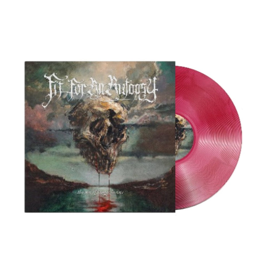 Fit For An Autopsy - Sea Of Tragic Beasts Exclusive Limited Edition Magenta & Blood Red Color Vinyl LP Record
