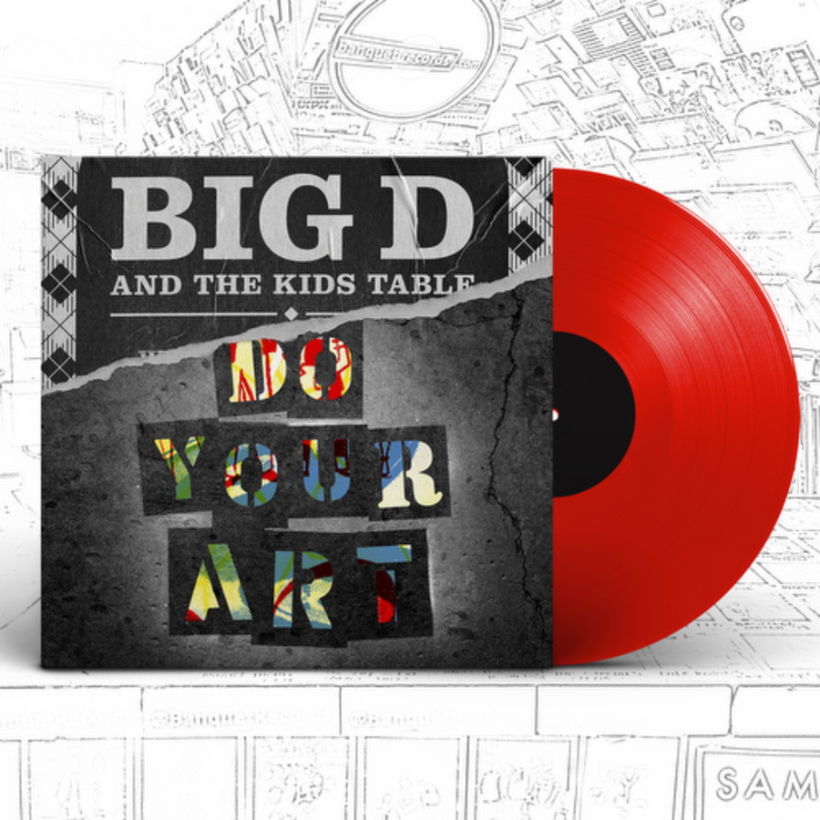 Big D & The Kids Table - Do your Art Exclusive Red(ish) Vinyl 2x LP Limited Edition #200 Copies