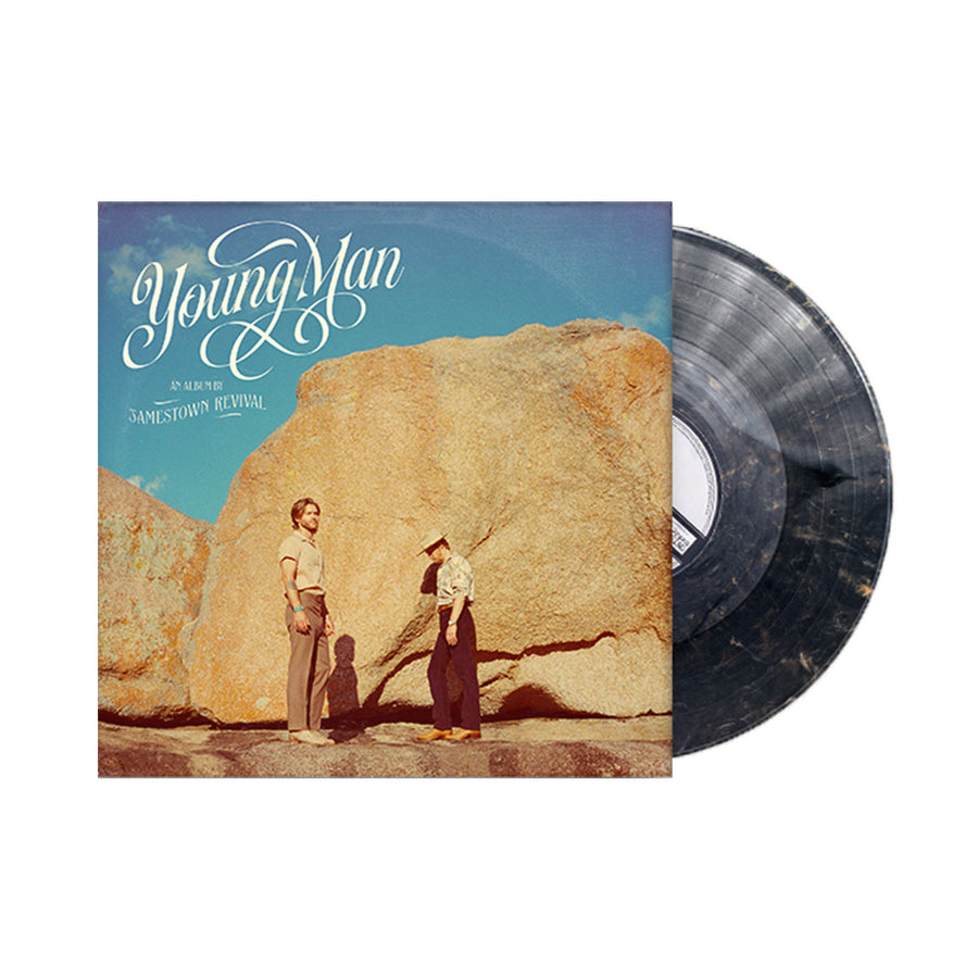 Jamestown Revival - Young Man Exclusive Limited Edition Black/Gold Marble Color Vinyl LP Record