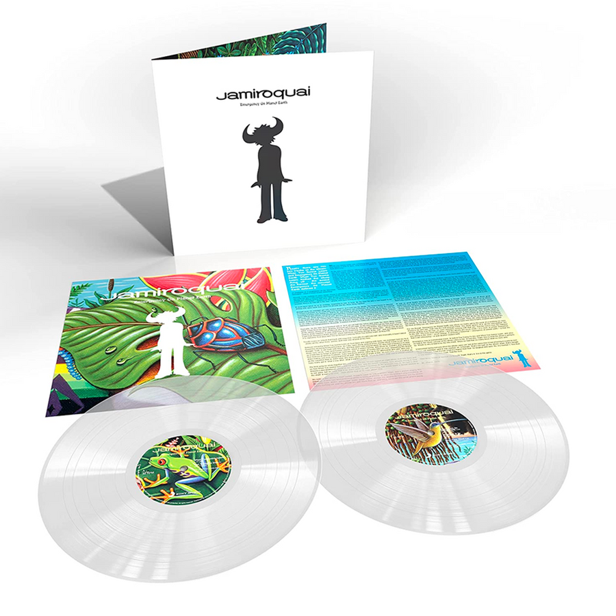 Jamiroquai - Emergency On Planet Earth Exclusive Limited Edition Transparent Vinyl 2x LP Record