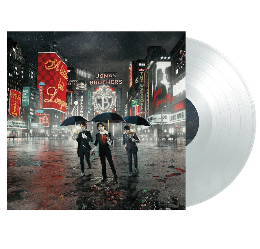 Jonas Brothers A Little Bit Longer Exclusive Limited Edition Clear Vinyl LP