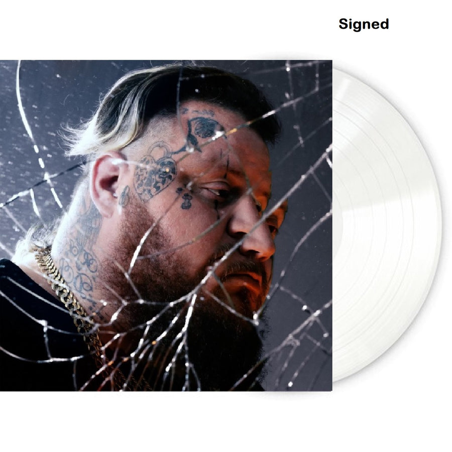 Jelly Roll - Ballads Of The Broken Exclusive White Color Vinyl LP Record with Signed Art