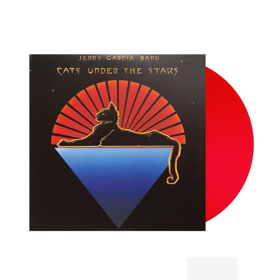 Jerry Garcia Band - Cats Under The Stars Exclusive Red Color Vinyl LP Limited Edition #1500 Copies