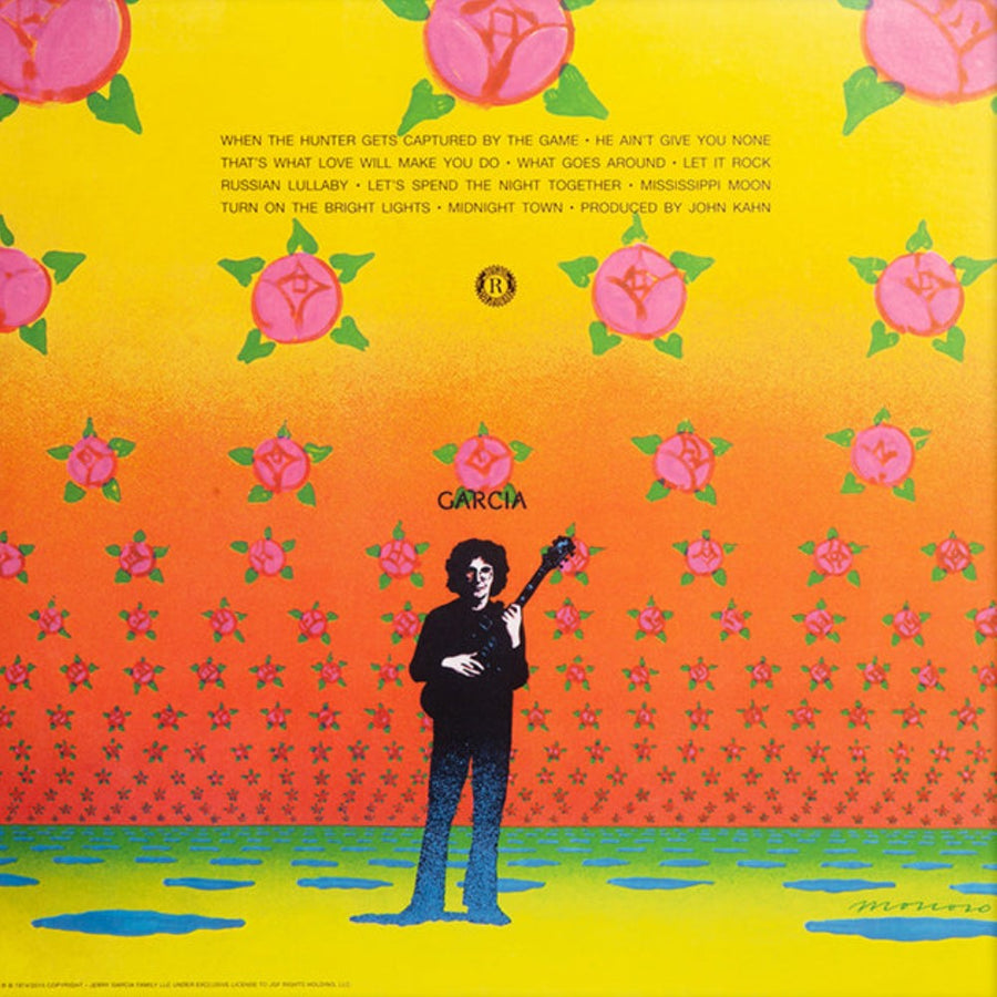 Jerry Garcia - Garcia (Compliments) Exclusive Pink Color Vinyl LP Limited Edition #1250 Copies