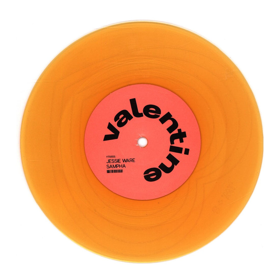 Jessie Ware & Sampha - Valentine Exclusive Transculent Orange Color Vinyl LP Limited Edition #1000 Copies