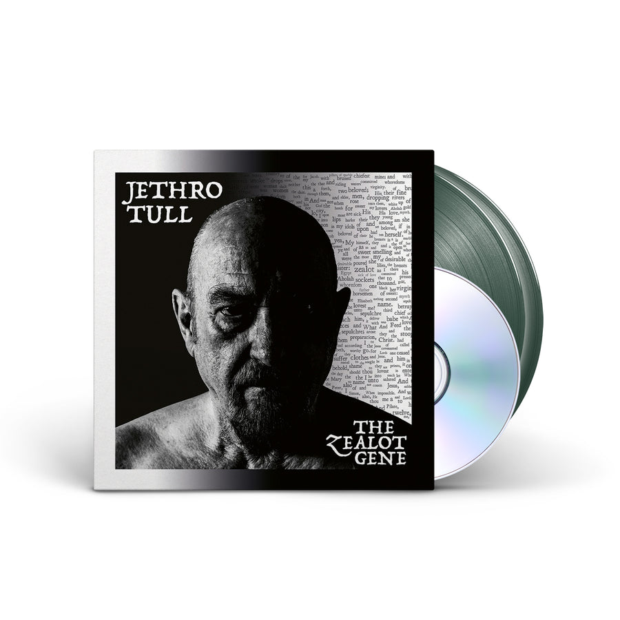 Jethro Tull - The Zealot Gene Exclusive Dark Green Color Vinyl 2x LP + CD Limited Edition #500 Copies