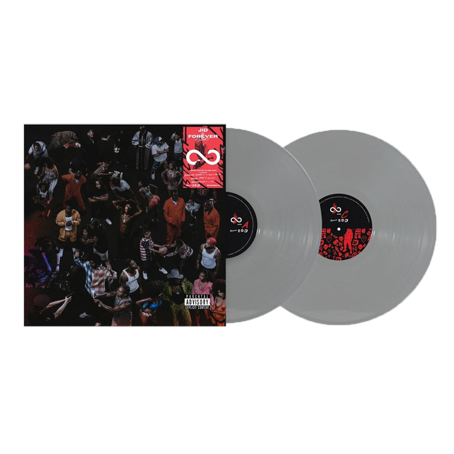 JID - The Forever Story Exclusive Limited Edition Silver Color Vinyl 2x LP Record