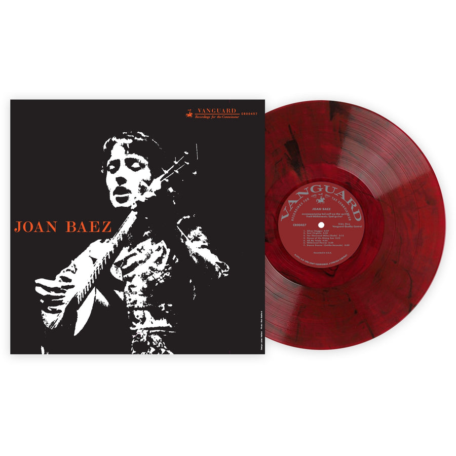 Joan Baez - Joan Baez (1960) Story of Vanguard VMP Anthology Red Smoke Marbled Vinyl LP