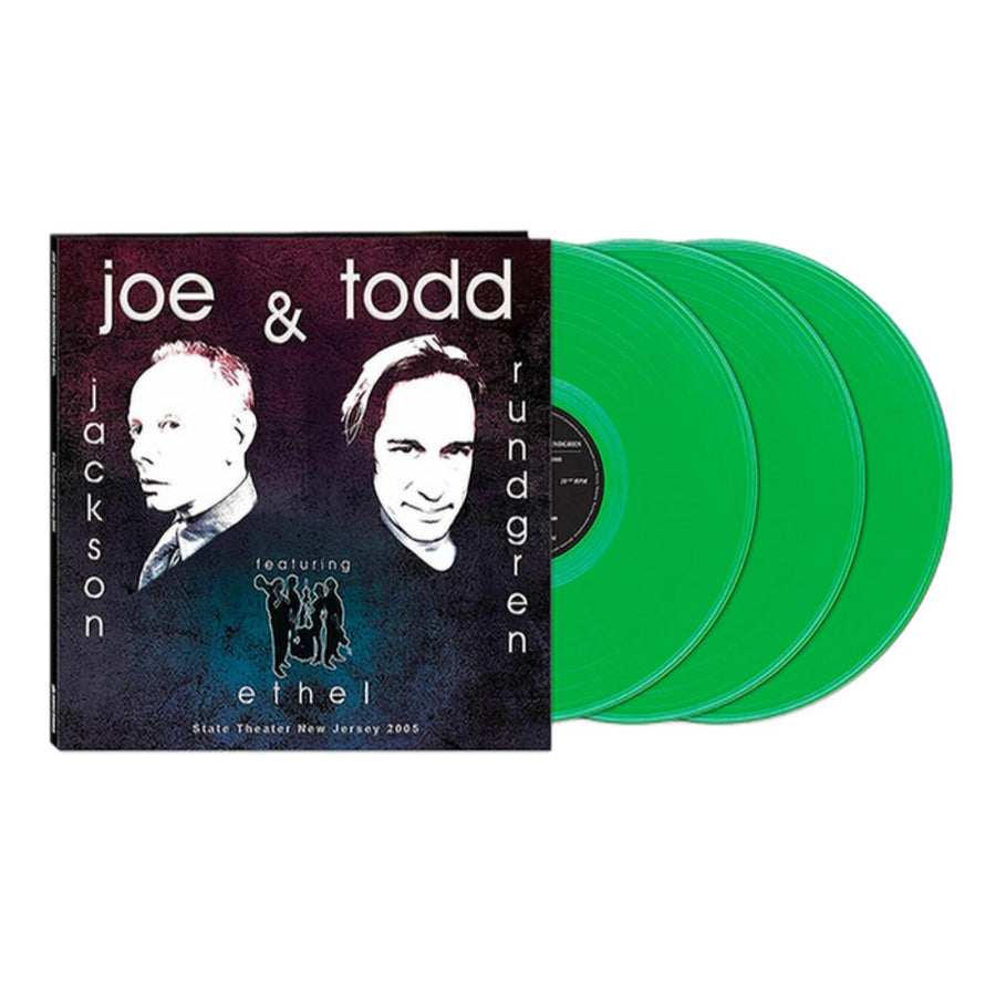 Joe Jackson, Todd Rundgren & Ethel - State Theater New Jersey 2005 Exclusive Limited Edition Green Color Vinyl 3x LP Record