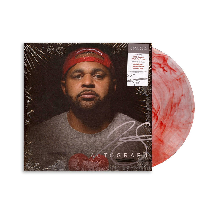 Joell Ortiz - Autograph Exclusive Blood Splatter Color Vinyl LP Limited Edition #275 Copies