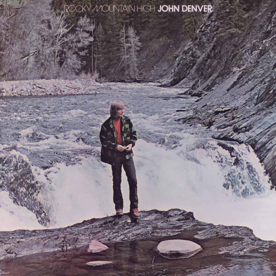 John Denver - Rocky Mountain High Exclusive Limited Edition Blue Color Vinyl LP Record