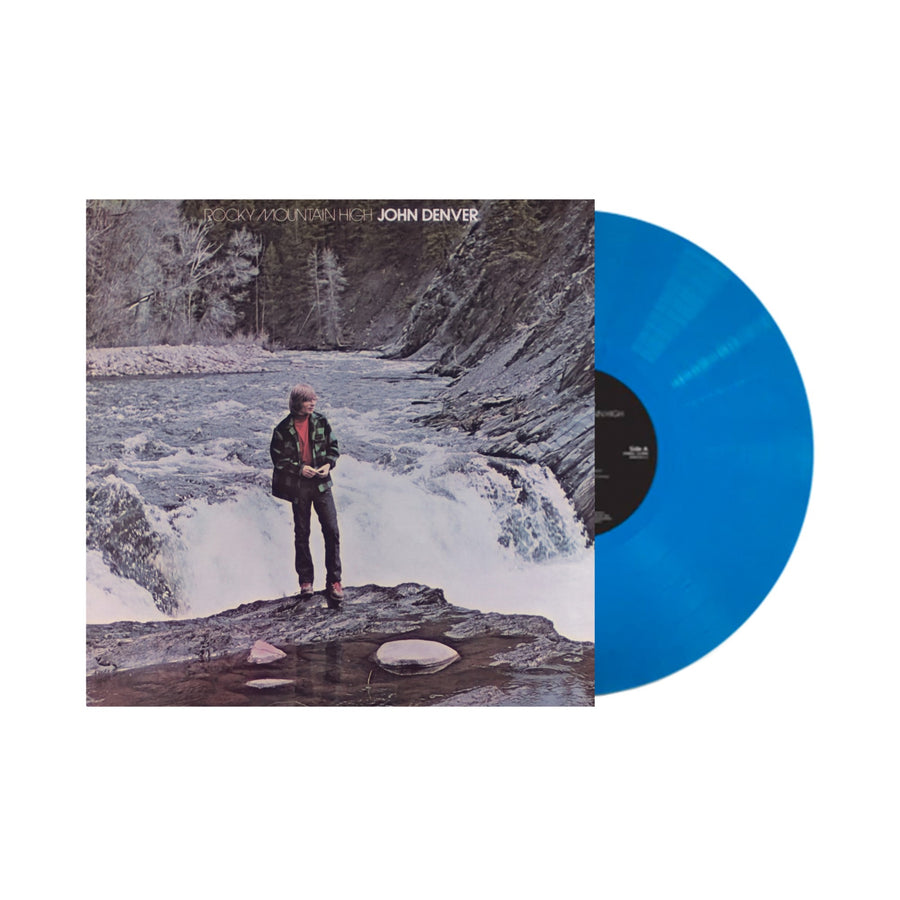 John Denver - Rocky Mountain High Exclusive Limited Edition Blue Color Vinyl LP Record