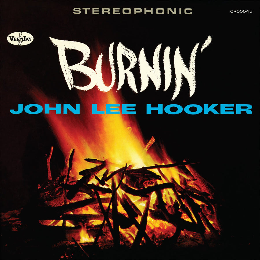 John Lee Hooker - Burnin Exclusive Limited Edition Orange Color Vinyl LP Record