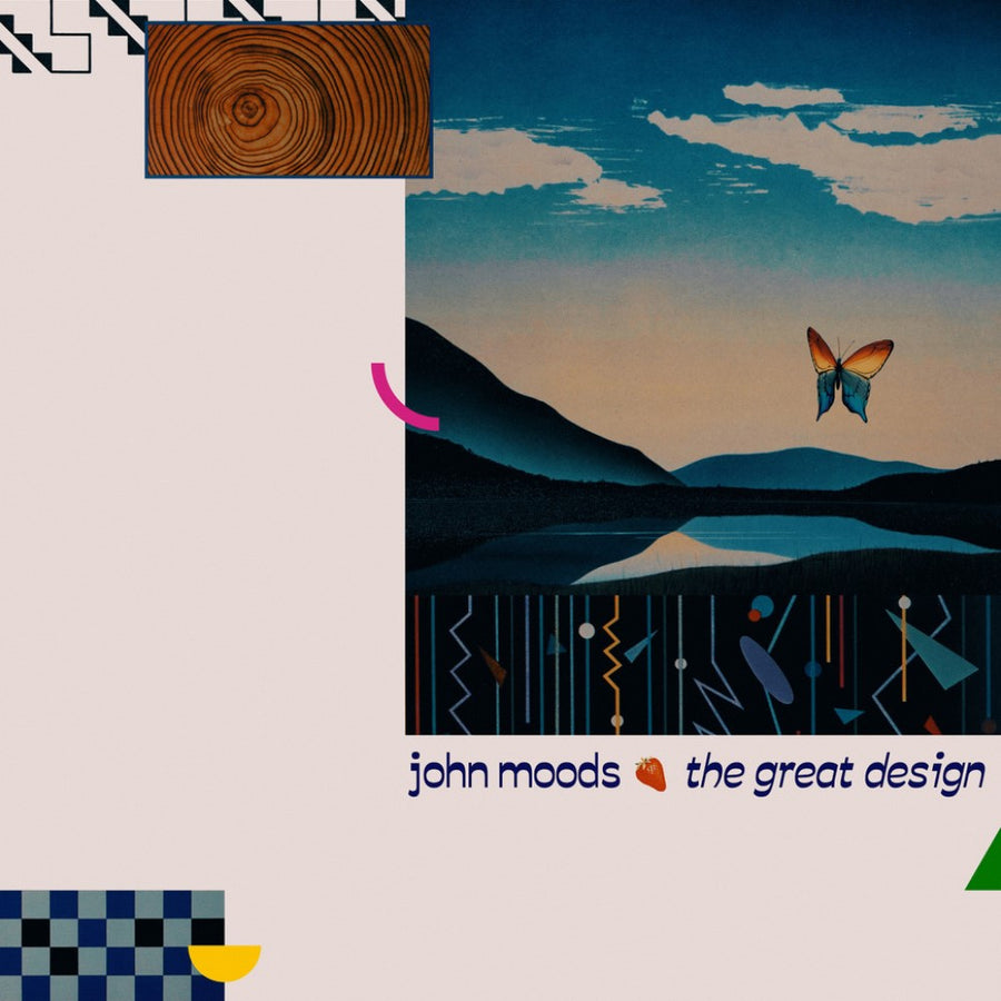 John Moods - The Great Design Exclusive White Color Vinyl LP Limited Edition #100 Copies