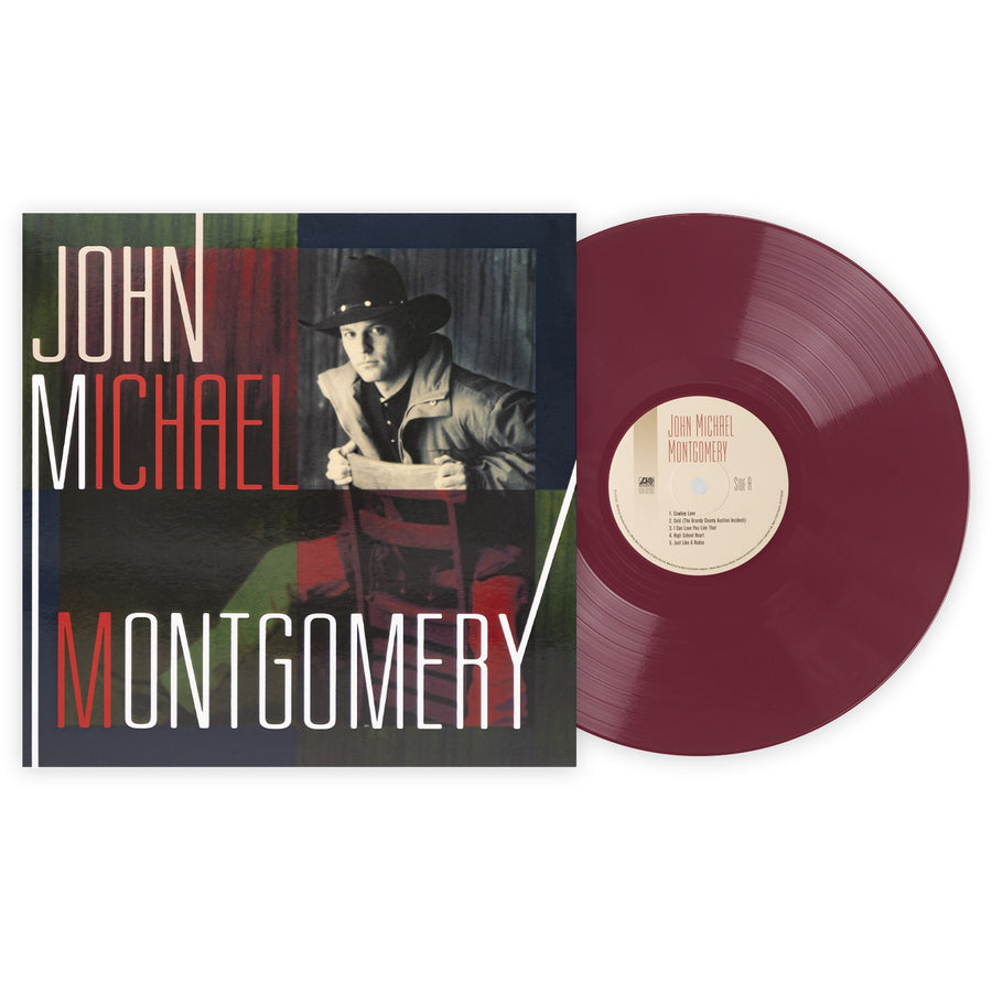John Michael Montgomery Exclusive Red Color Vinyl LP Record VMP ROTM Club Edition