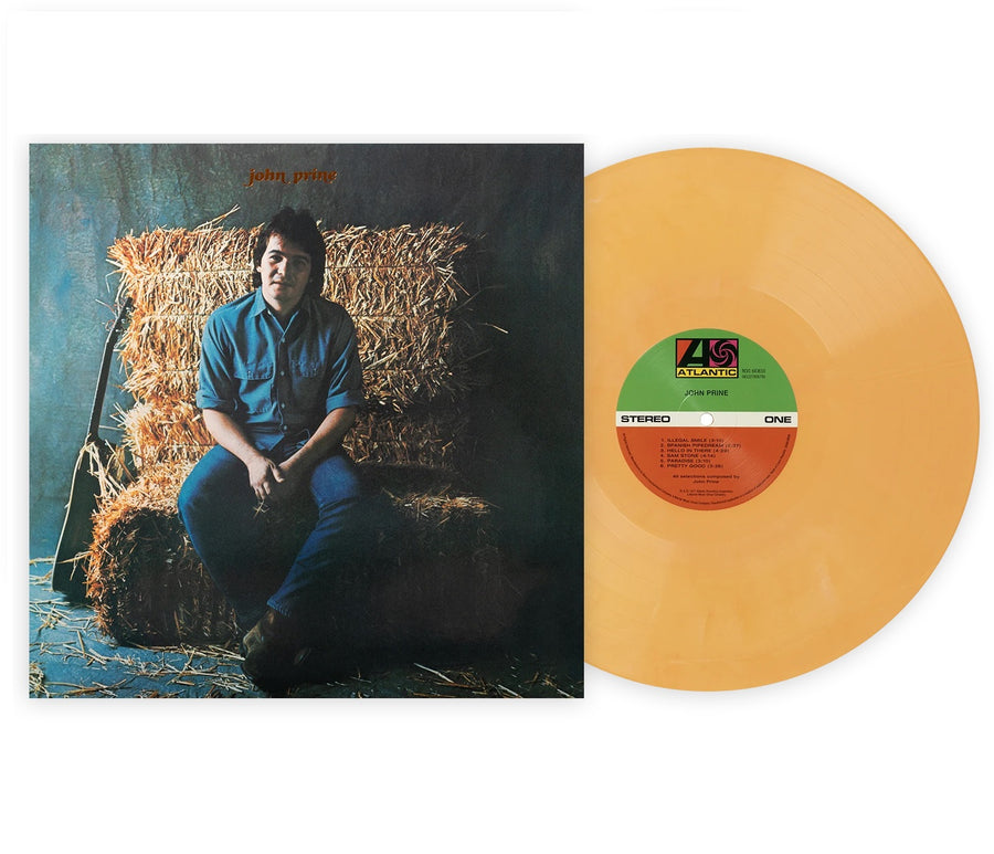 John Prine - John Prine Exclusive Orange Color LP Vinyl Club Edition Limited Record