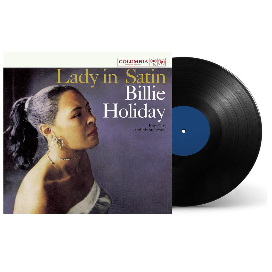 Billie Holiday - Lady In Satin Exclusive Limited Edition Black LP Vinyl Record