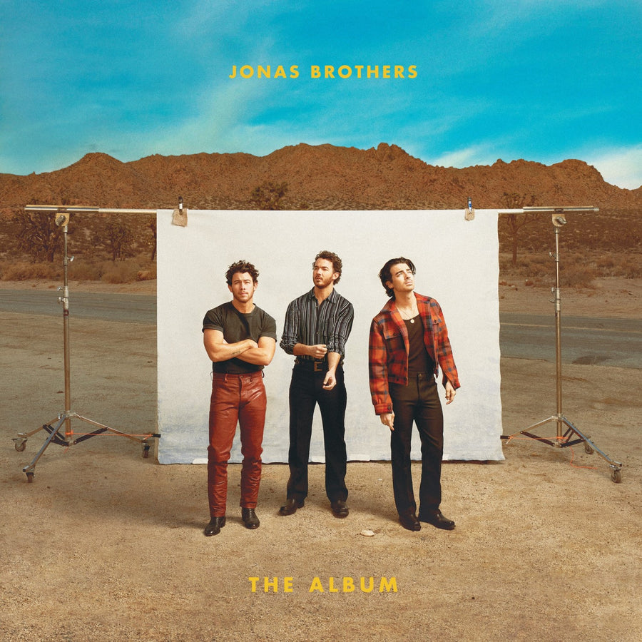 Jonas Brothers - The Album Exclusive Limited Edition Opaque Apple Red Color Vinyl LP Record