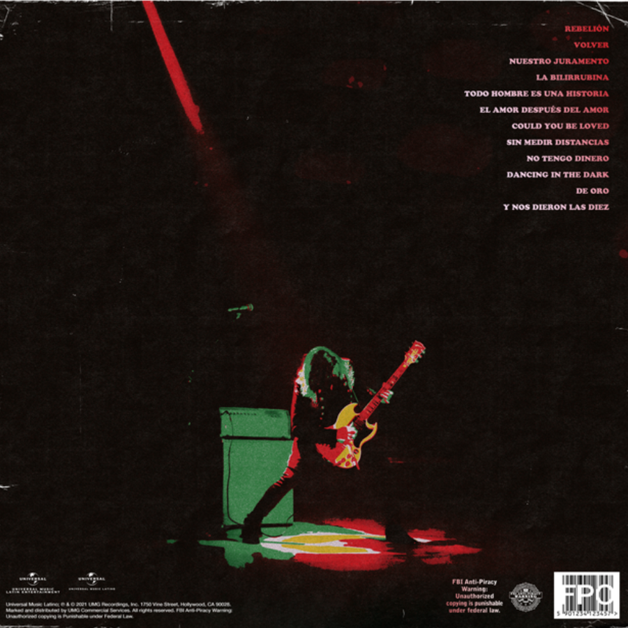Juanes - Origen Limited Edition Red Color Vinyl 2x LP Record