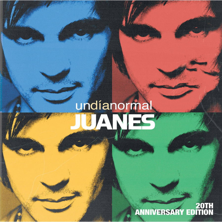 Juanes - Un Dia Normal (20th Anniversary) Exclusive Limited Edition Translucent Blue/Red Color Vinyl 3x LP Record