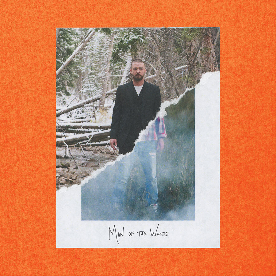 Justin Timberlake - Man of The Woods Exclusive Orange Crush Color Vinyl 2x LP Limited Edition #3000 Copies