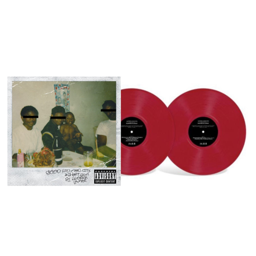 Kendrick Lamar - Good Kid, M.A.A.D City Exclusive Limited Edition Opaque Apple Color Vinyl 2x LP Record