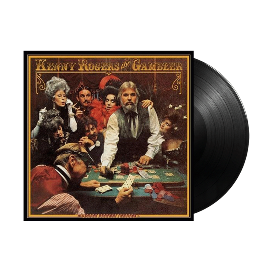 Kenny Rogers - The Gambler Exclusive Limited Edition Black Color Vinyl LP Record