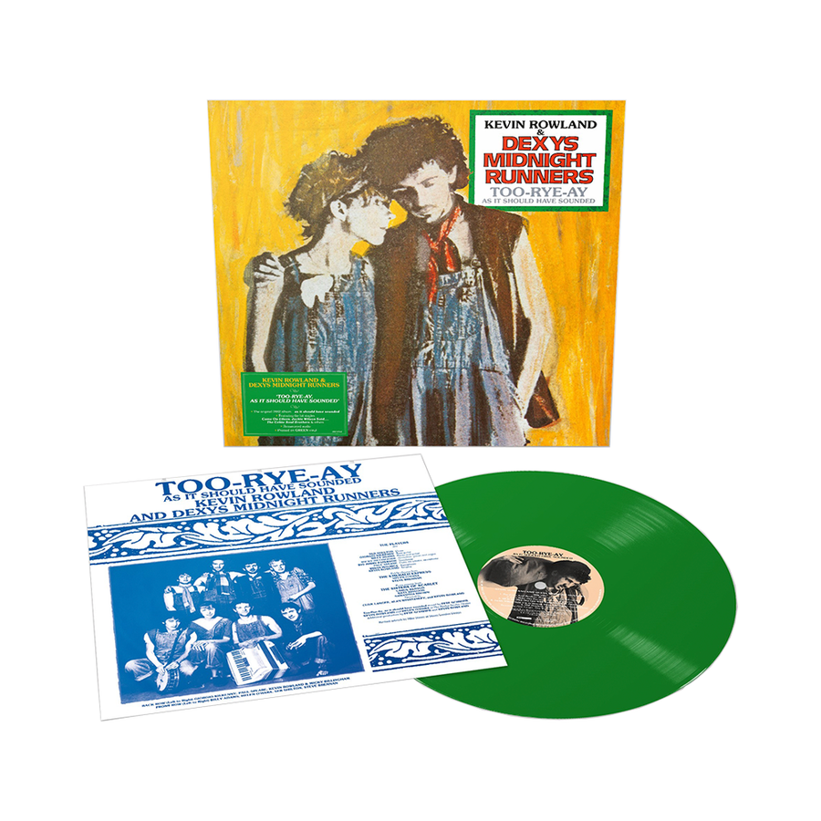 Kevin Rowland & Dexys Midnight Runners - Too Rye Ay Exclusive Limited Edition Green Color Vinyl LP Record