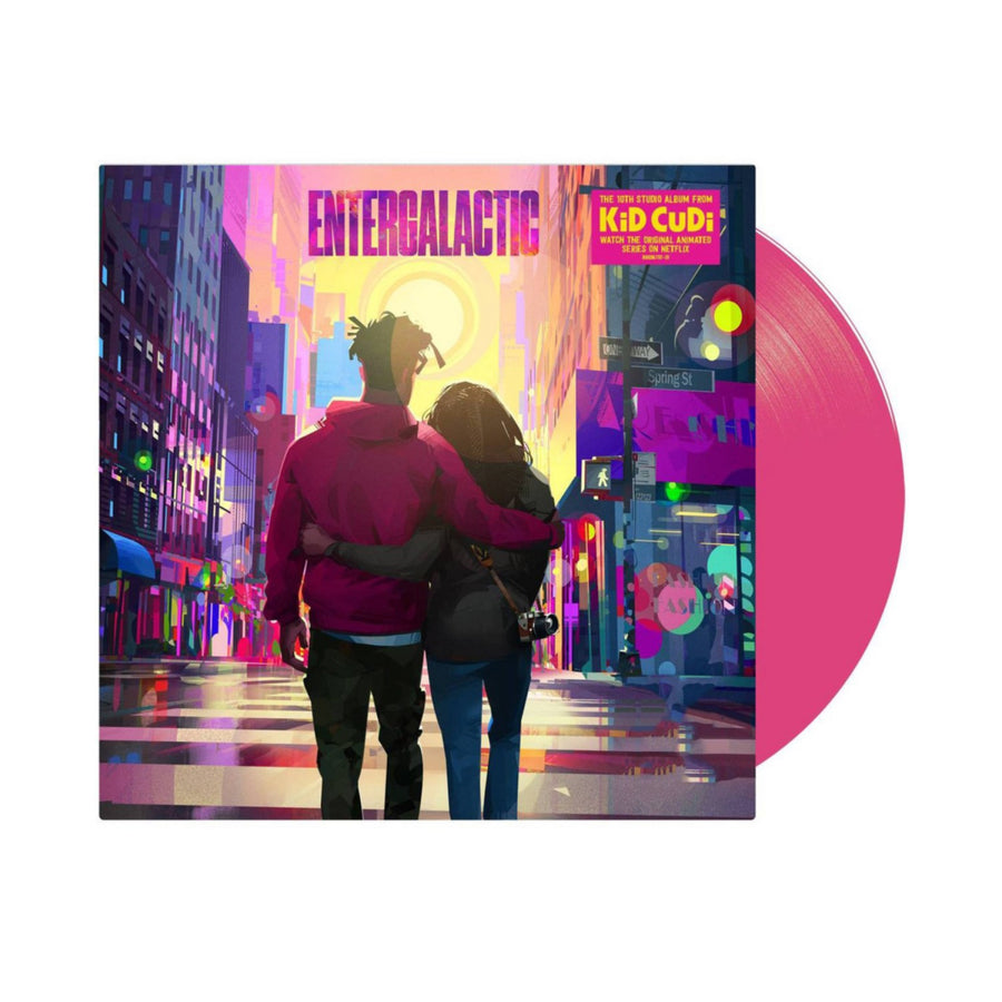 Kid Cudi - Entergalactic Exclusive Limited Edition Hot Pink Color Vinyl LP Record