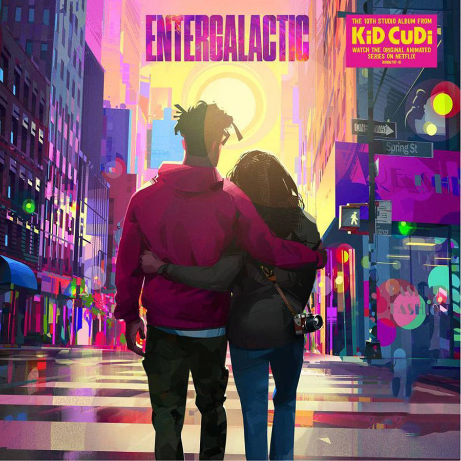 Kid Cudi - Entergalactic Exclusive Limited Edition Yellow Colored Vinyl LP Record