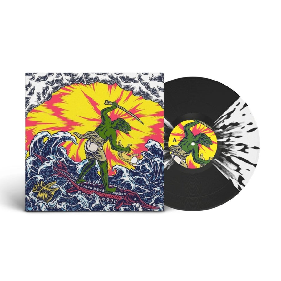 King Gizzard - Teenage Gizzard Exclusive Limited Edition Black/White Butterfly with Black Splatter Color Vinyl LP Record