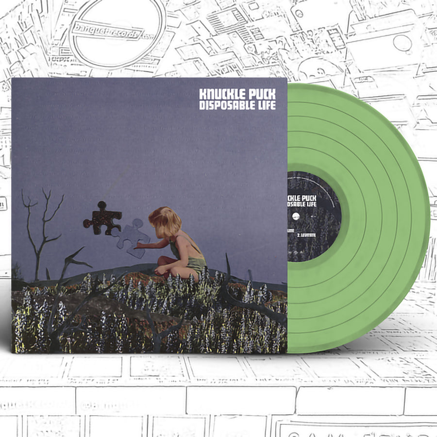 Knuckle Puck - Disposable Life Exclusive Spring Green Limited Edition Vinyl LP Record