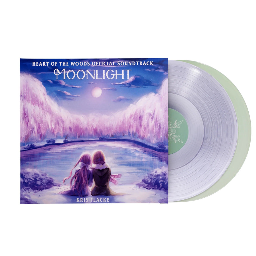 Kris Flacke & Sarah Mancuso - Heart of the Woods: Moonlight and Snowfall Exclusive Limited Edition Coke Bottle/Clear Color Vinyl 2x LP Record
