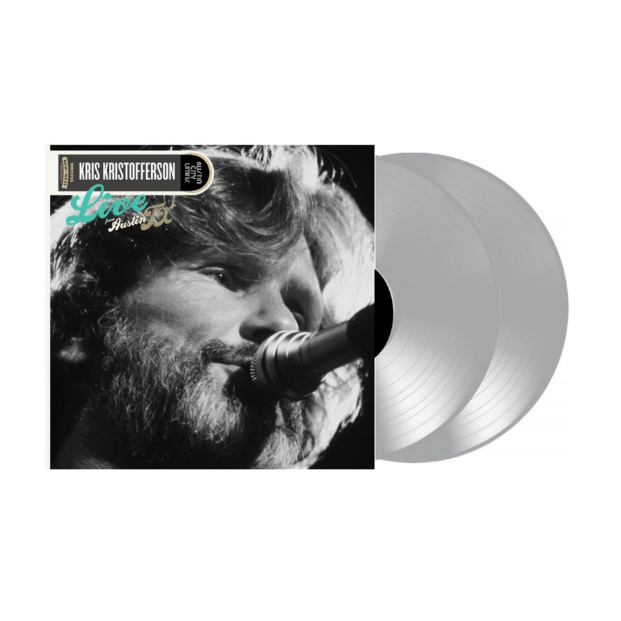 Kris Kristofferson - Live at ACL Exclusive Limited Edition Gray Color Vinyl 2x LP Record