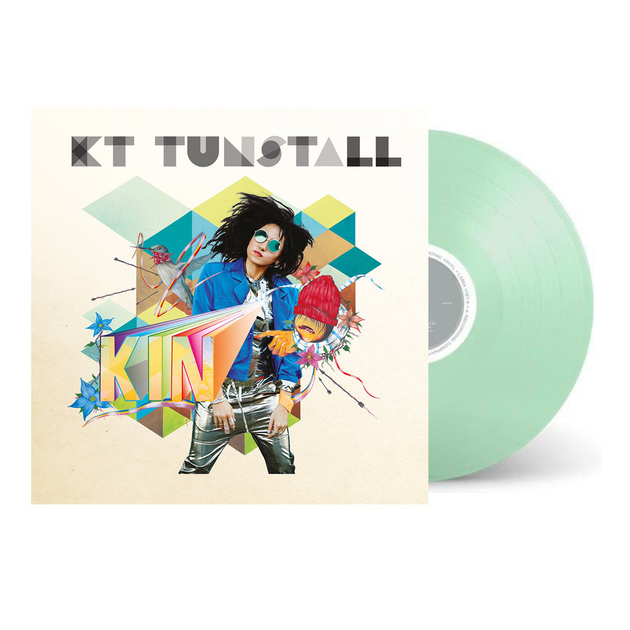 KT Tunstall - Kin Exclusive Limited Translucent Coke Bottle Green Vinyl LP Record