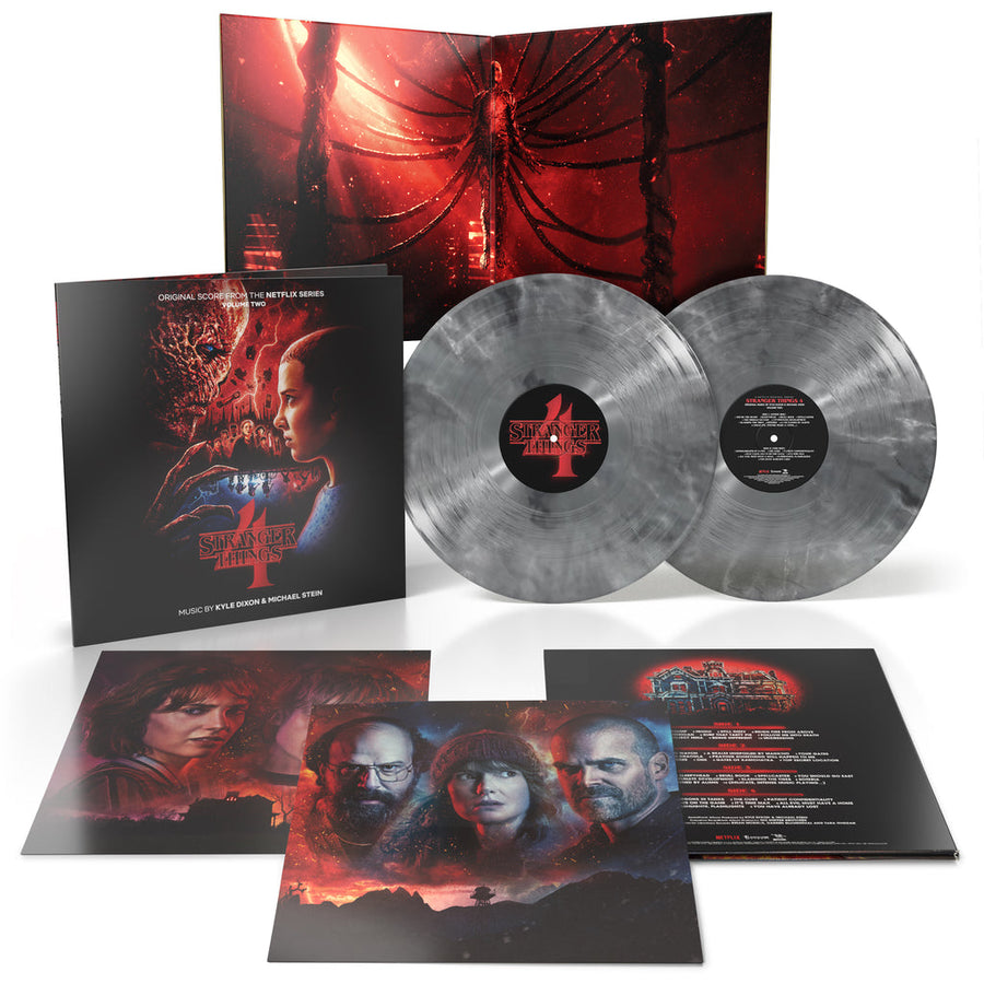 Kyle Dixon & Michael Stein - Stranger Things 4 Vol. 2 Exclusive Limited Edition Smoke Effect Marble Color Vinyl 2x LP Record