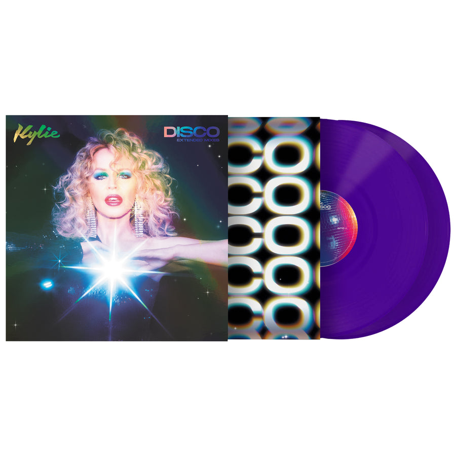 Kylie Minogue - Disco Extended Mixes Limited Edition Purple Vinyl 2x LP Record