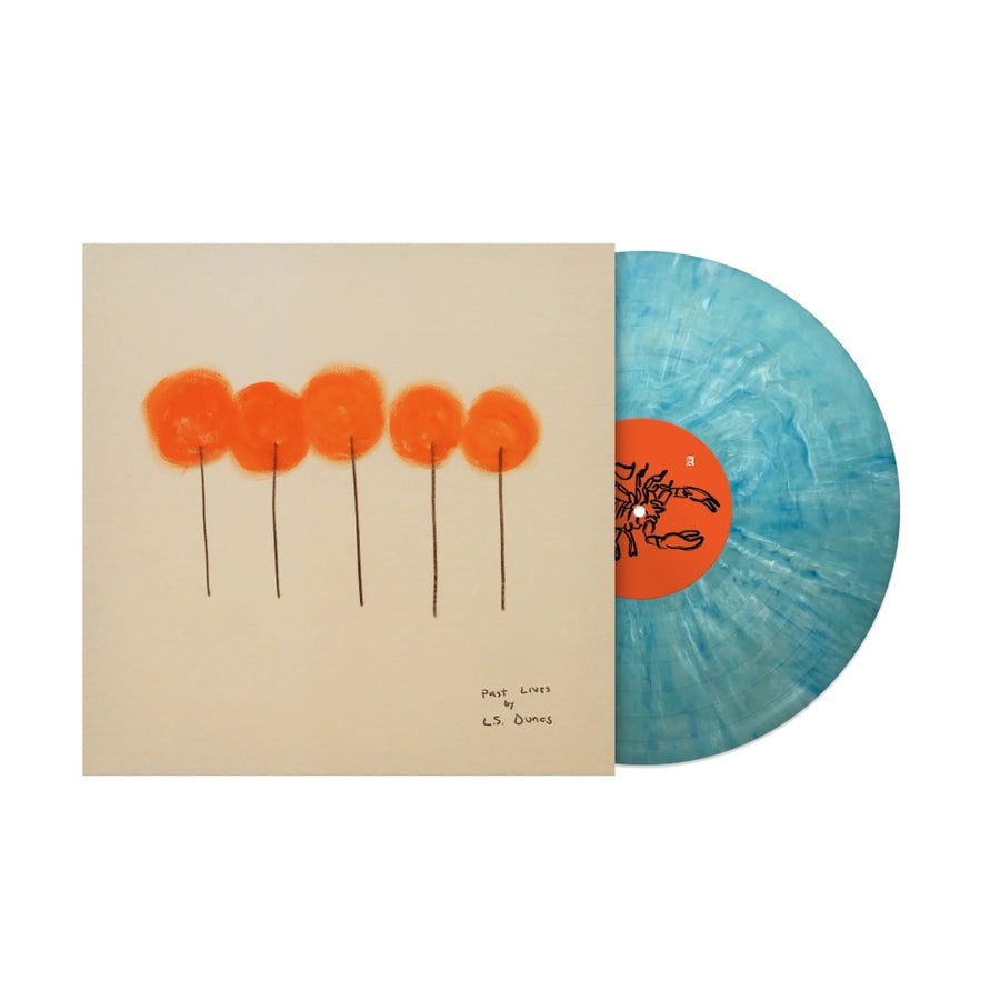 L.S. Dunes - Past Lives Exclusive Limited Edition Blue Marbled Color Vinyl LP Record