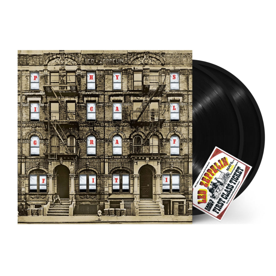 Led Zeppelin - Physical Graffiti Exclusive Limited Edition Black Color Vinyl 2x LP Record