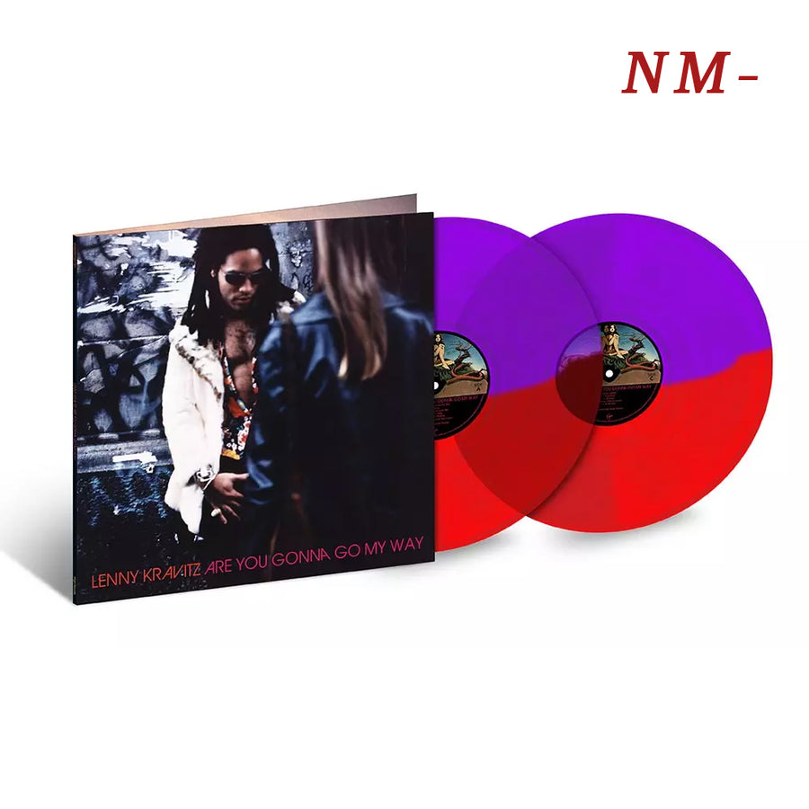 Lenny Kravitz - Are You Gonna Go My Way Exclusive Split Translucent Purple & Red Vinyl 2x LP