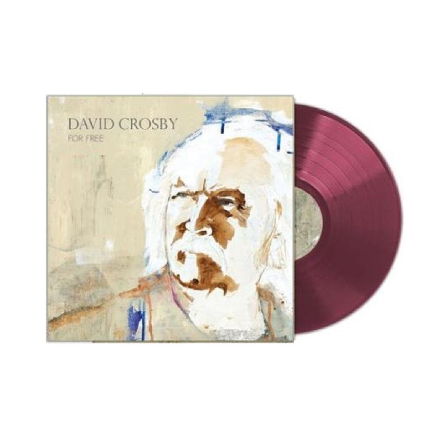 David Crosby - For Free Exclusive Limited Fruit Punch Colored Vinyl LP Record