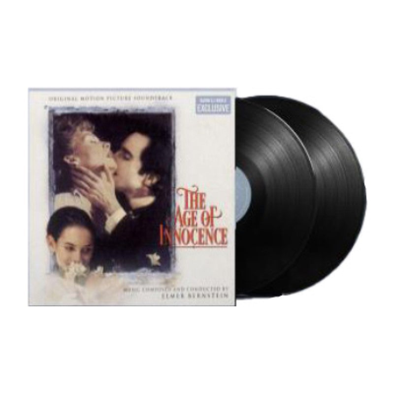 Elmer Bernstein - The Age of Innocence Original Soundtrack Exclusive Limited Edition Black Color Vinyl 2x LP Record